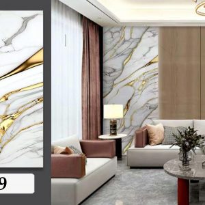 4x10 Feet UV Marble ROLL