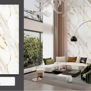 4x10 Feet UV Marble ROLL