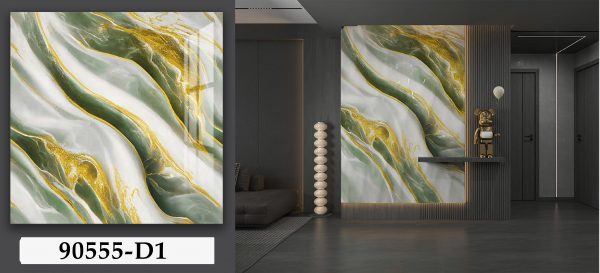 4x10 Feet UV Marble ROLL