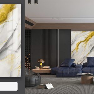 4x10 Feet UV Marble ROLL