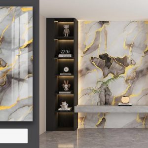 4x10 Feet UV Marble ROLL