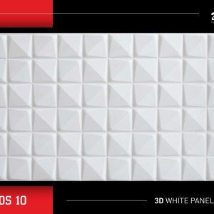 3d white panel