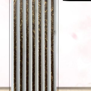 Charcoal Louvers wall panel