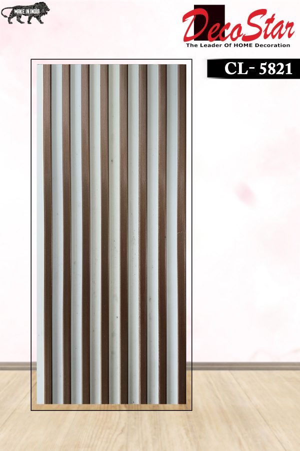 Charcoal Louvers wall panel